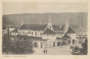 Zaleszczyki Ratusz - Reprodukcja 10887