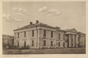 Zaleszczyki Pałac -Reprodukcja 10891