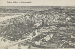 Zaleszczyki panorama -Reprodukcja 10918