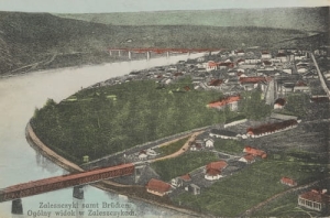 Zaleszczyki panorama -Reprodukcja 10919