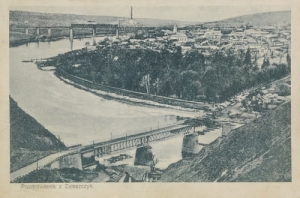 Zaleszczyki panorama -Reprodukcja 10934
