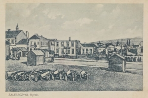 Zaleszczyki Rynek -Reprodukcja 10949