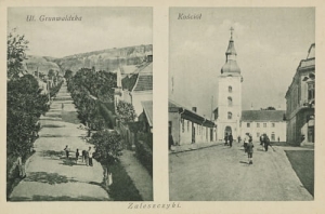 Zaleszczyki widokowa -Reprodukcja 10952