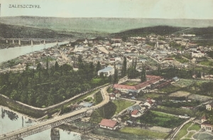 Zaleszczyki panorama -Reprodukcja 10964