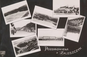 Zaleszczyki widokowa -Reprodukcja 10978