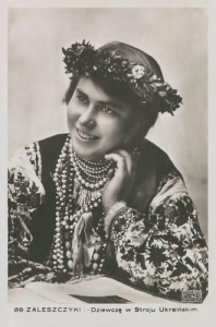 Zaleszczyki strój ukraiński -Reprodukcja 10980