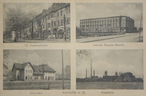Knurów widoki dworzec - Reprodukcja 11004