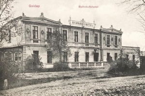 Gołdap Hotel Dworcowy -Reprodukcja 11034