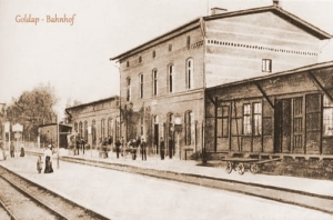 Gołdap Dworzec -Reprodukcja 11041