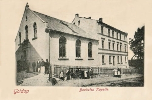 Gołdap Kaplica Babtystów -Reprodukcja 11048