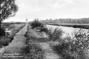 Węgorzewo kanał  - Reprodukcja 11171