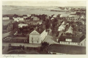 Węgorzewo panorama -Reprodukcja 11175