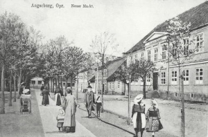 Węgorzewo Rynek -Reprodukcja 11189