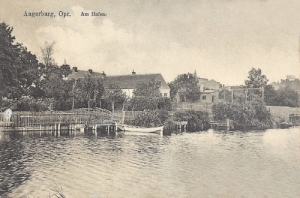 Węgorzewo port -Reprodukcja 11197