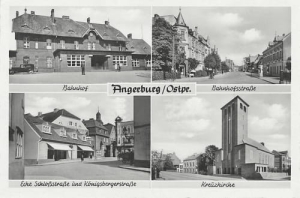 Węgorzewo widokowa -Reprodukcja 11216