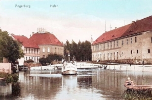 Węgorzewo port -Reprodukcja 11221