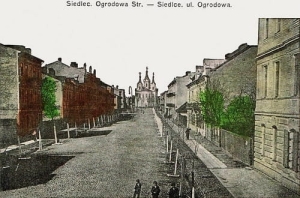 Siedlce ul.Ogrodowa - Reprodukcja 1816