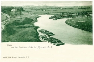 Mysłowice Dreikaiser Ecke - Reprodukcja 11234