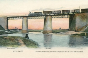 Mysłowice most kolejowy - Reprodukcja 11259