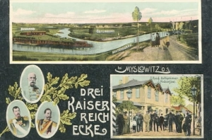 Mysłowice DreiKaiser Ecke - Reprodukcja 11273
