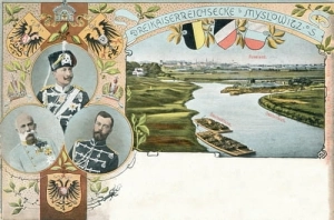 Mysłowice DreiKaiser Ecke - Reprodukcja 11274