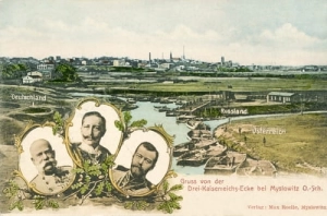 Mysłowice DreiKaiser Ecke - Reprodukcja 11276
