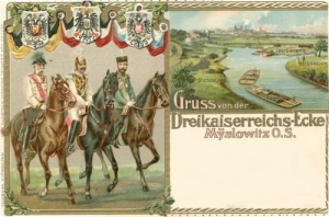 Mysłowice DreiKaiser Ecke - Reprodukcja 11278