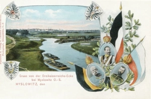 Mysłowice DreiKaiser Ecke - Reprodukcja 11286