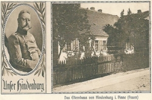 Pniewy Dom Hindenburga -Reprodukcja 11311