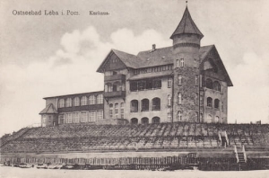 Łeba Dom kuracyjny - Reprodukcja 11456