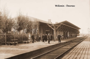 Wołomin Dworzec kolejowy -Reprodukcja 11543