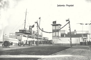Jastarnia przystań - Reprodukcja 11605