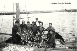 Jastarnia przystań rybacka -Reprodukcja 11642