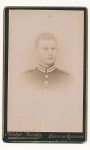 CDV Żołnierz wojsko  1898