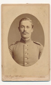 CDV Żołnierz wojsko  1902