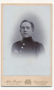 CDV Żołnierz wojsko  1907