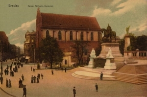 Wrocław pomnik Wilhelma - Reprodukcja 4274