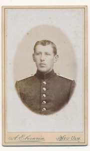 CDV Żołnierz wojsko  1931