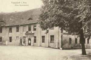 Wschowa Stara szkoła - Reprodukcja 11653