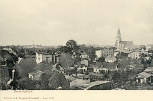 Wschowa panorama - Reprodukcja 11737