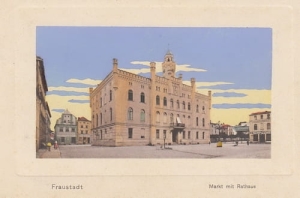 Wschowa Ratusz -Reprodukcja 11758