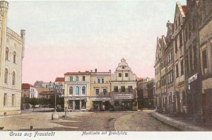 Wschowa Rynek -Reprodukcja 11767