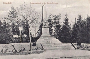 Wschowa pomnik wojenny -Reprodukcja 11819
