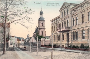 Wschowa Scheibenstr. -Reprodukcja 11827