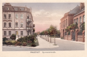 Wschowa Gymnasialstr. -Reprodukcja 11833