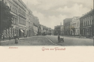 Wschowa ul. Szeroka -Reprodukcja 11834