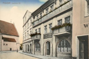 Wschowa ulica  - Reprodukcja 11847