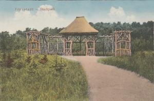 Wschowa park  - Reprodukcja 11851