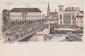 Racibórz most na Odrze - Reprodukcja 11934