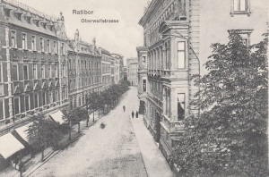 Racibórz Oberwallstr. - Reprodukcja 11954
